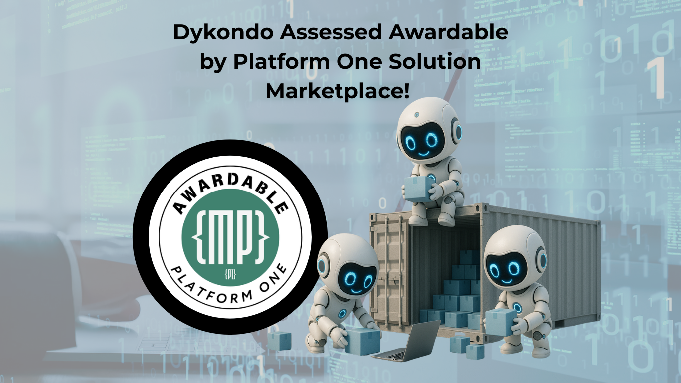 Dykondo Assessed Awardable by Platform One Solution Marketplace!